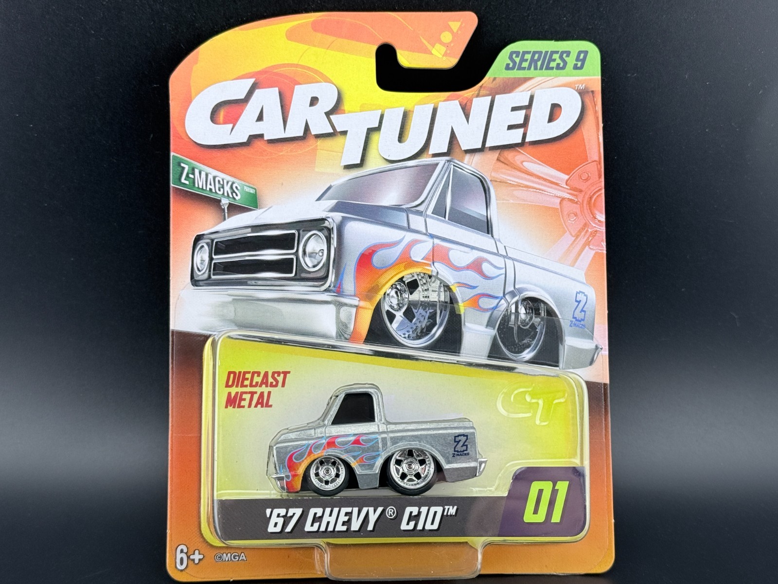 Cartuned 1967 Chevy C10 (Z-MACKS) Series 9 Mainline 2026 1/64