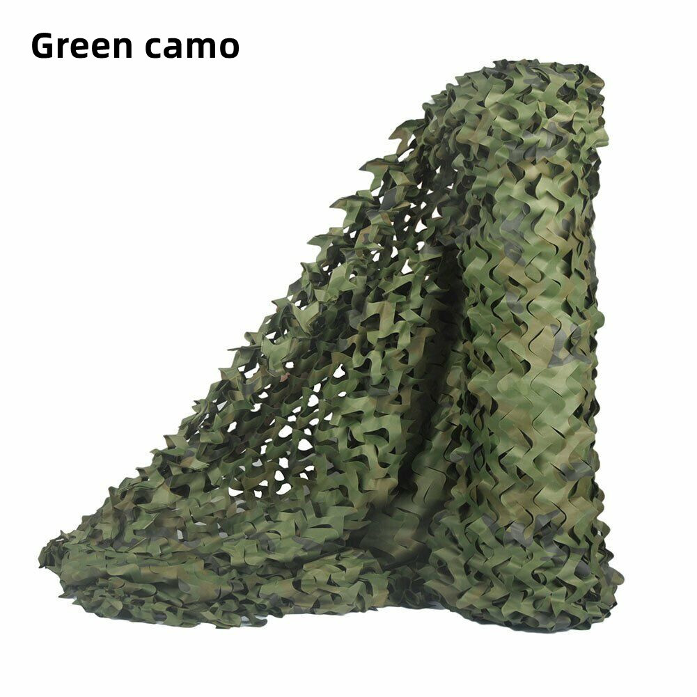 Camouflage Woodland Military Net Desert Leaves Camo Netting Hunting Tent Cover