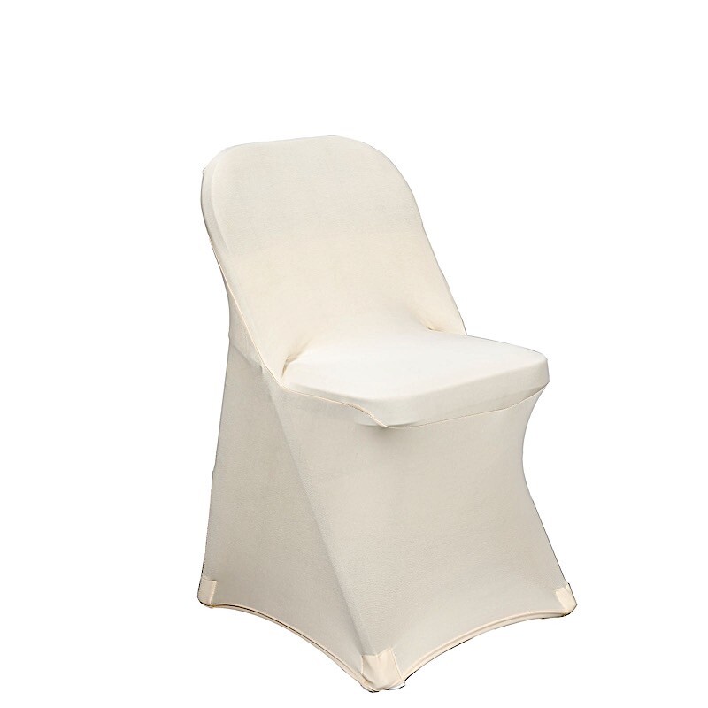 10 Folding Stretch SPANDEX CHAIR COVERS Wedding Reception Event Decorations