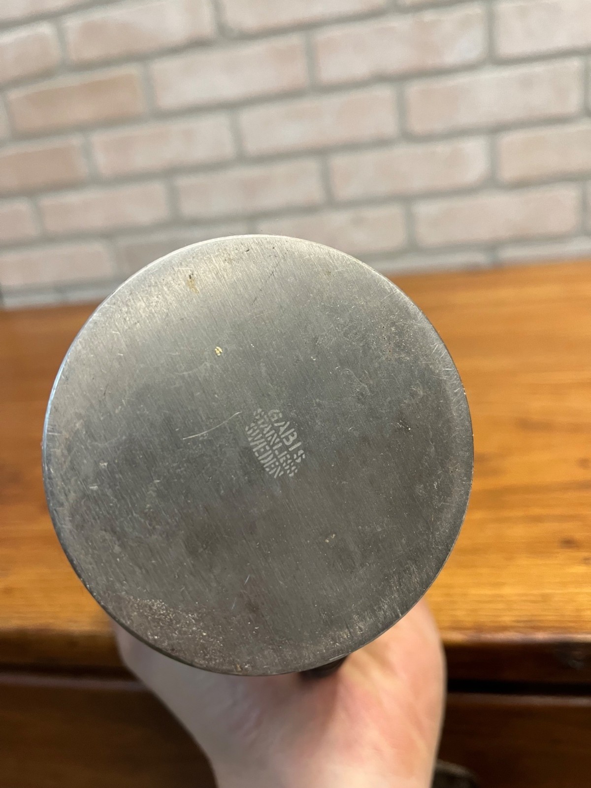 Vintage 1960s MCM Swedish Nils Nisbel Gabis Stainless Steel Pitcher Cocktail