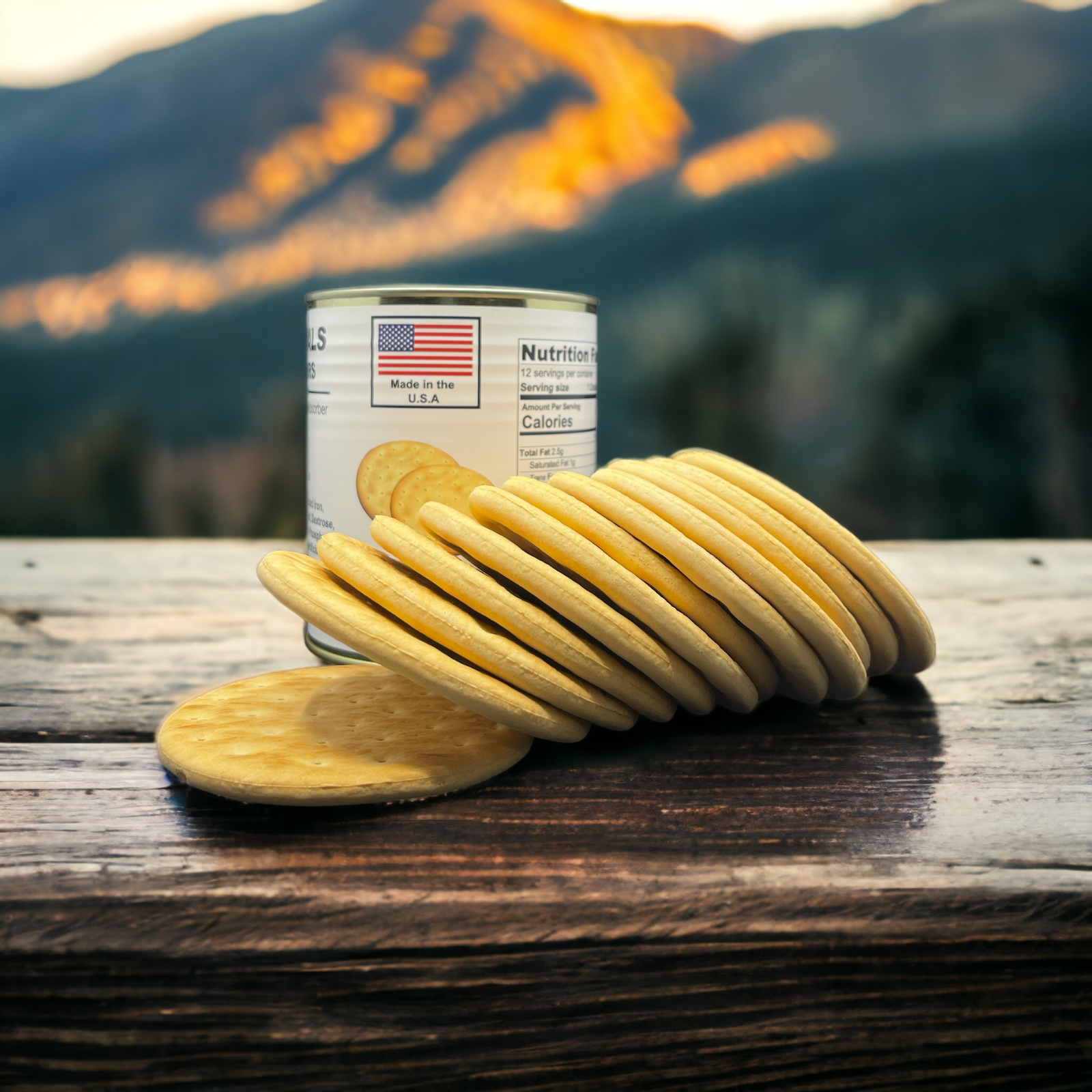 1 Can of Future Essentials Sailor Pilot Bread, Hardtack by Future Essentials