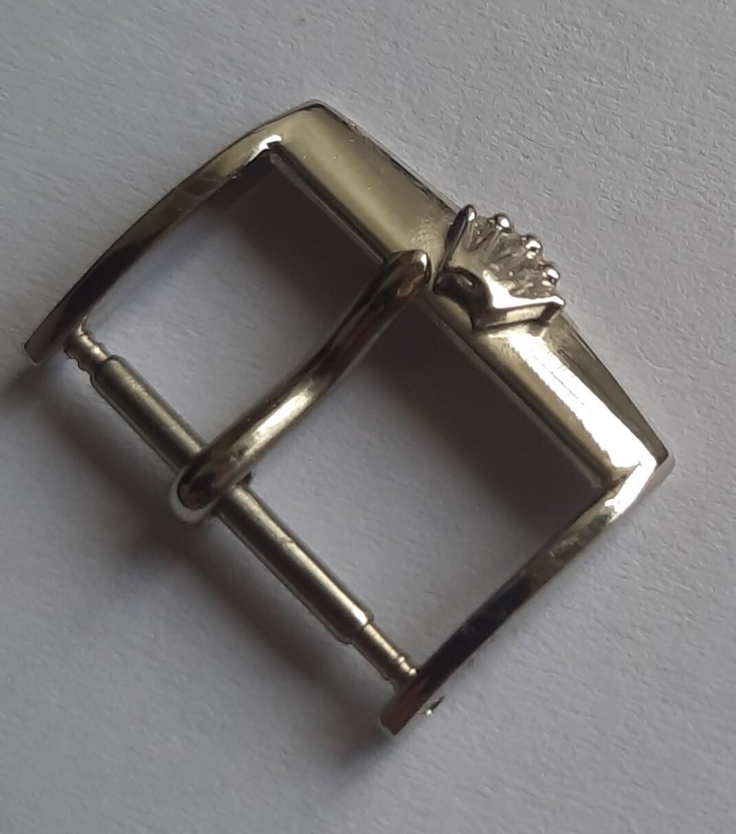 RARE OLD VINTAGE 16mm ROLEX BRACELET BAND STAINLESS STEEL ORIGINAL WATCH BUCKLE