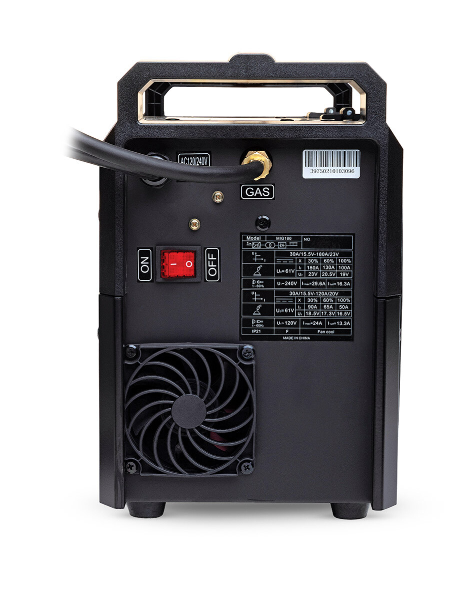 Eastwood 180 Amp MIG Welder with Spool Gun for Steel & Aluminum Auto Restoration