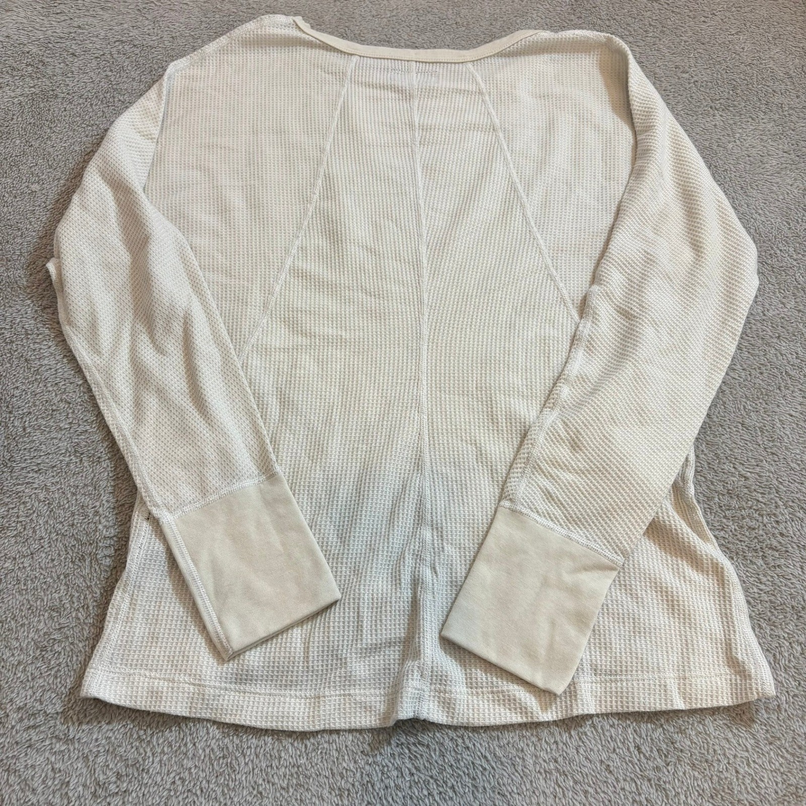 Triple Aught Design TAD Merino Wool Waffle Knit Thermal Shirt Mens L Made USA