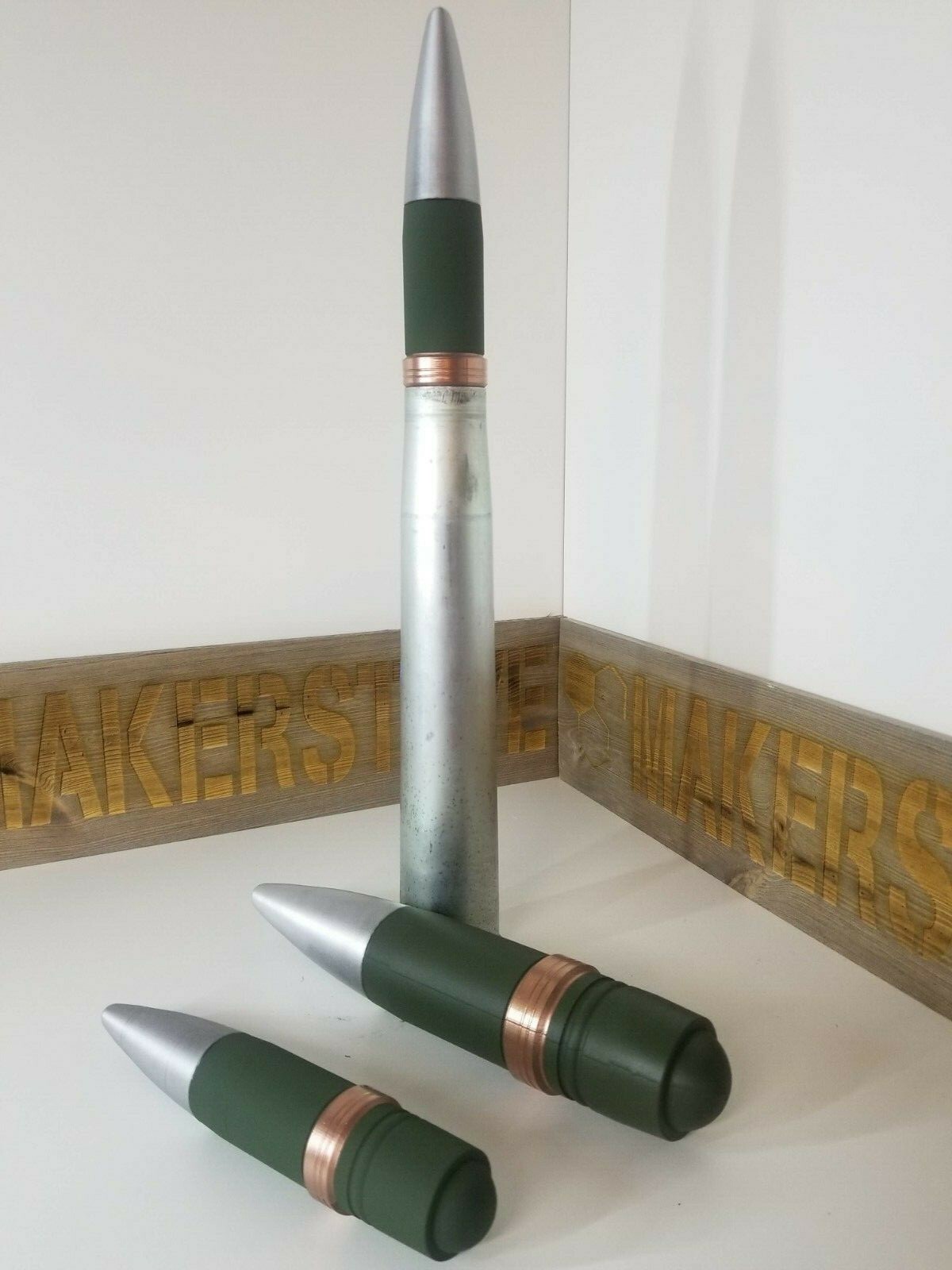 3D Printed 40mm BOFORs L70 Replica - Lifesize! FAKE - Hand Stamped Stencil