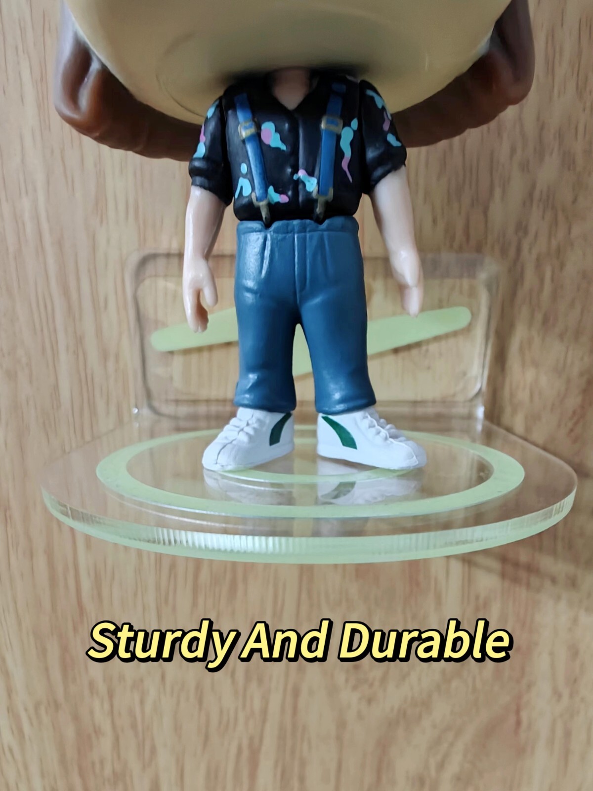 Clear Acrylic Stand Floating Funko Pop Display Shelf Wall Mount for Figure 10PCS