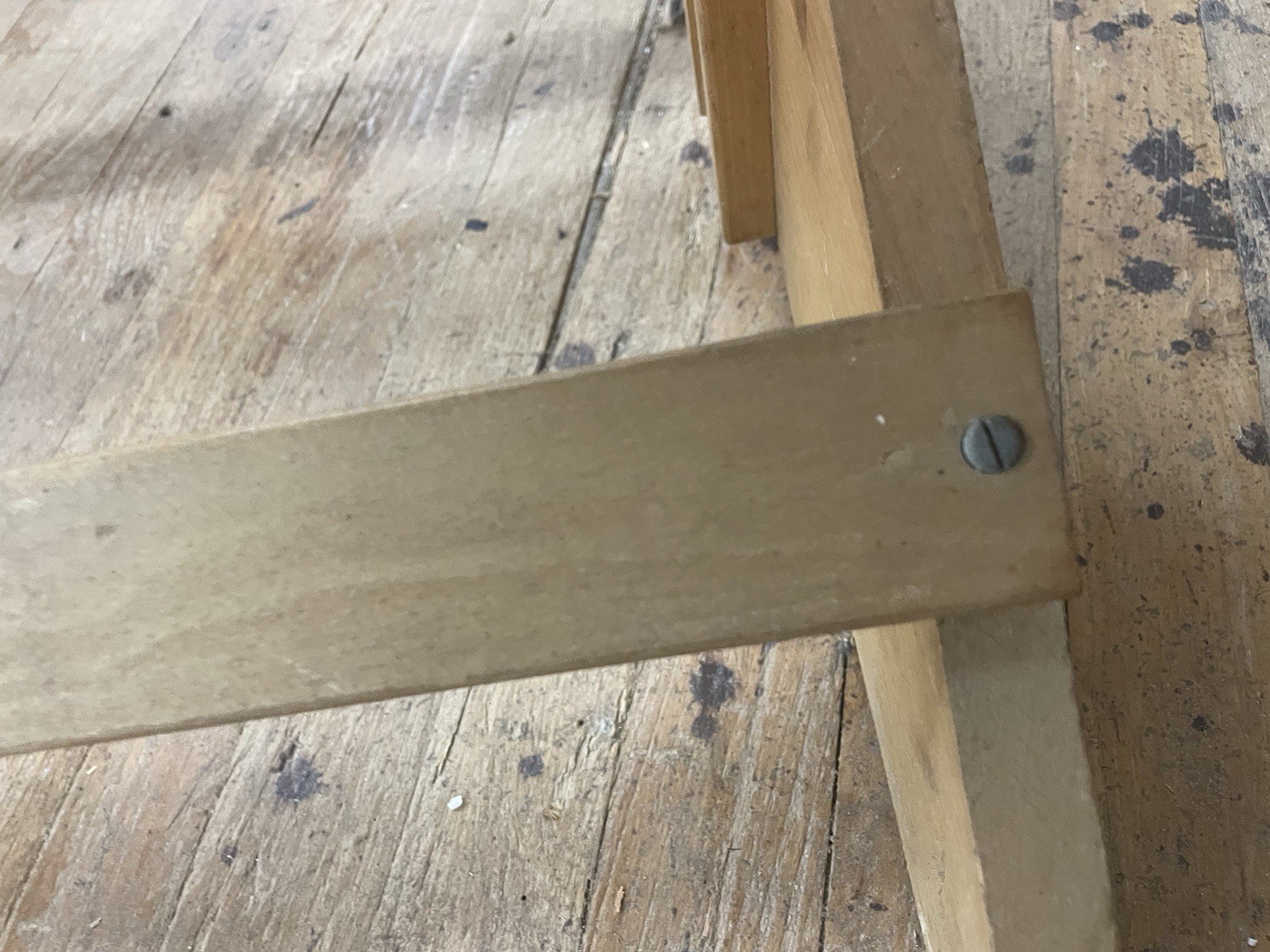 Vintage ANCO-BILT DRAFTING TABLE maple Adjustable tilt and height