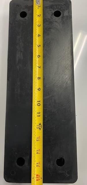 Arctic 10209 Heavy Duty Sectional Plow Bottom Poly Mounting Block Replacement