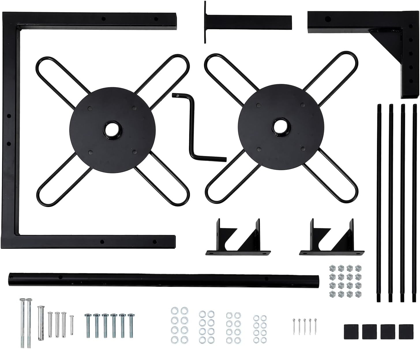 Barbed Wire Unroller Bolt-On ATV 2" Receiver Hitch Truck Tractor for Fencing