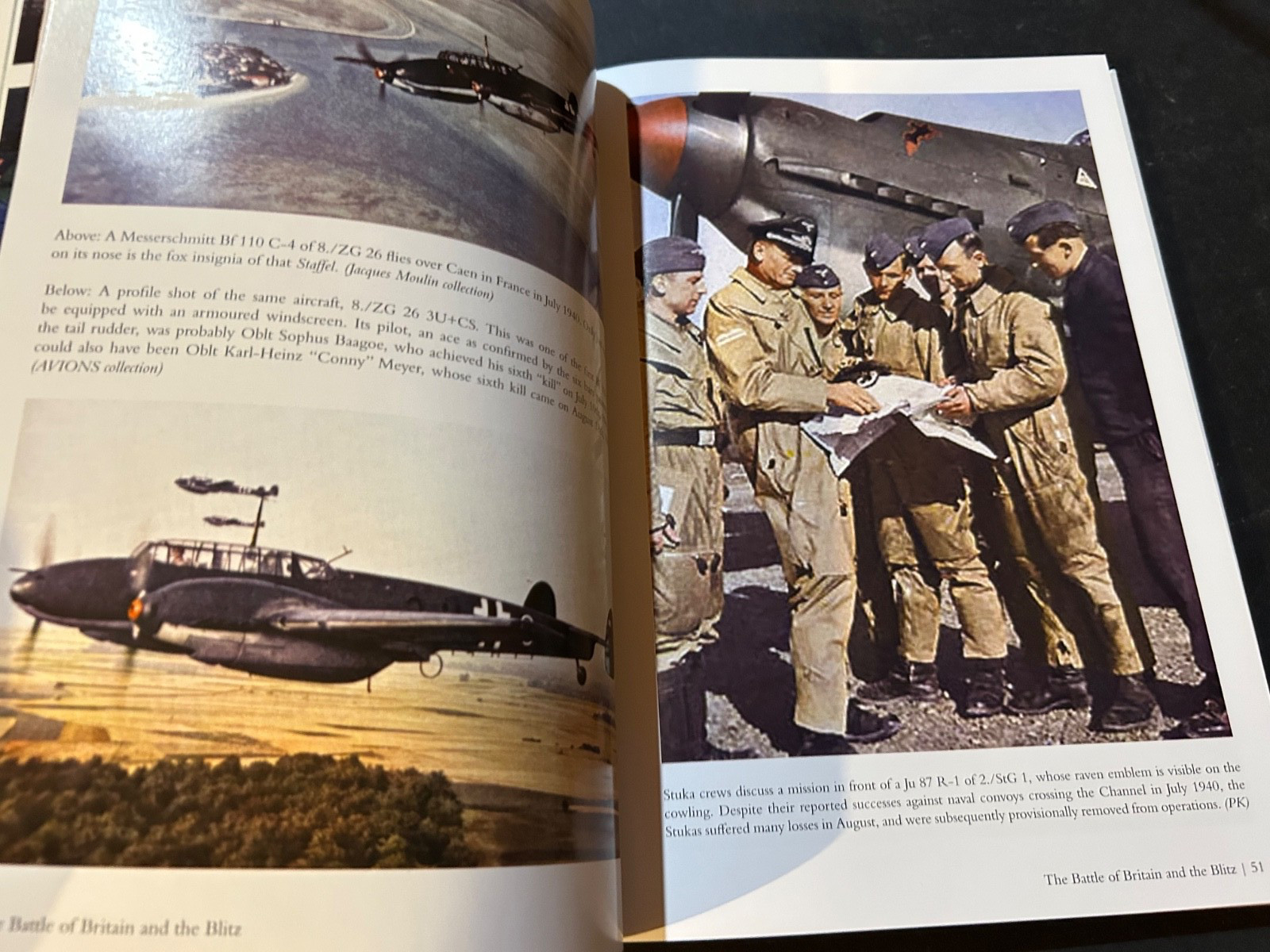 Book "Luftwaffe in Color-The Victory Years 1939-1942" by Cony & Roba 160 Pgs