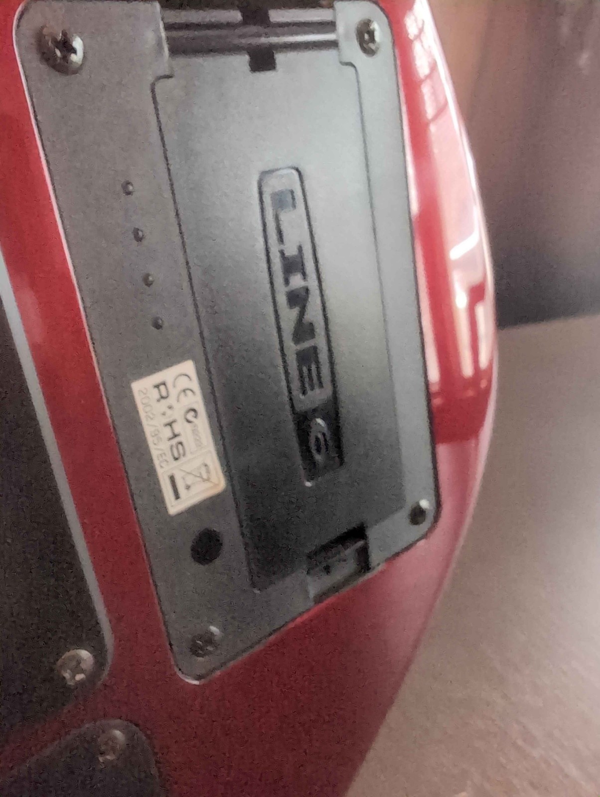 LINE 6 JTV-69 James Tyler Variax Metallic Red w/ Peripherals & Accessories