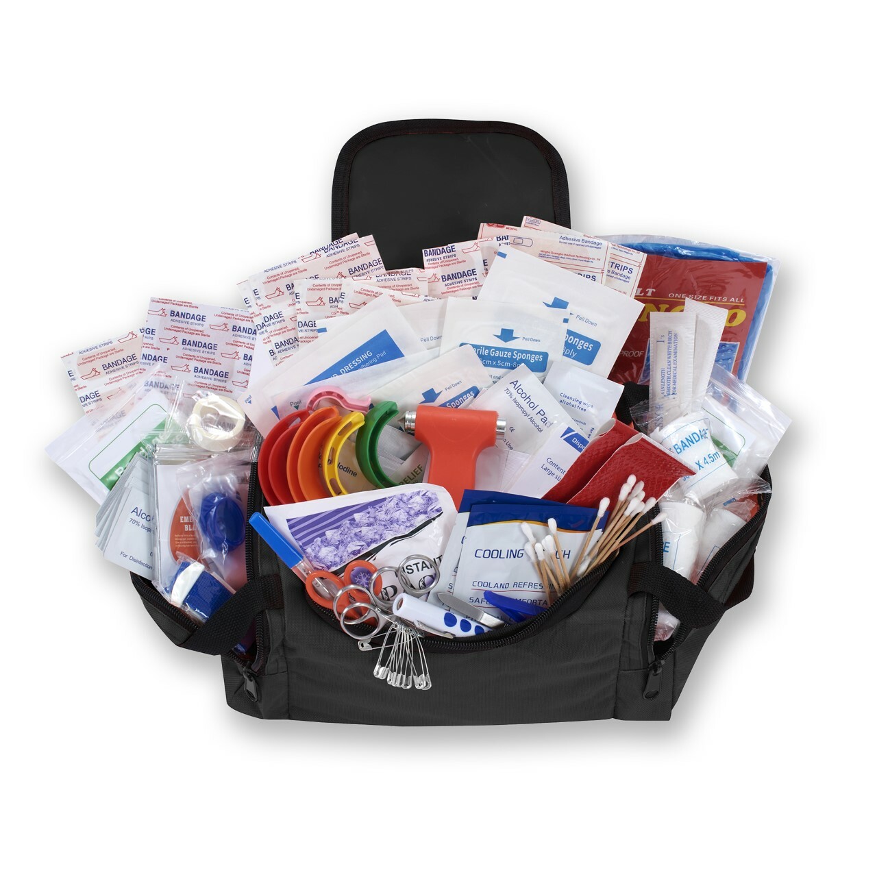 First Aid First Responder Trauma Kit Outdoor Family Survival Medical Travel Bag