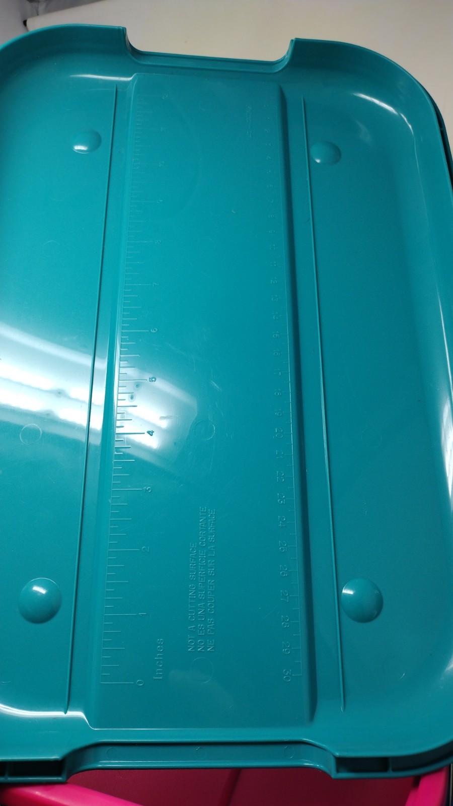 VTG 90s Eagle Craftstor Craft Tote Storage System Organizer Container