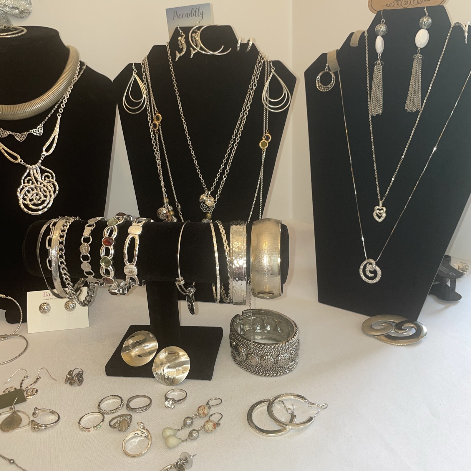 Mystery Vintage- Now 1/2 Pound All Wearable Jewelry Lot Some Signed, A Few 925