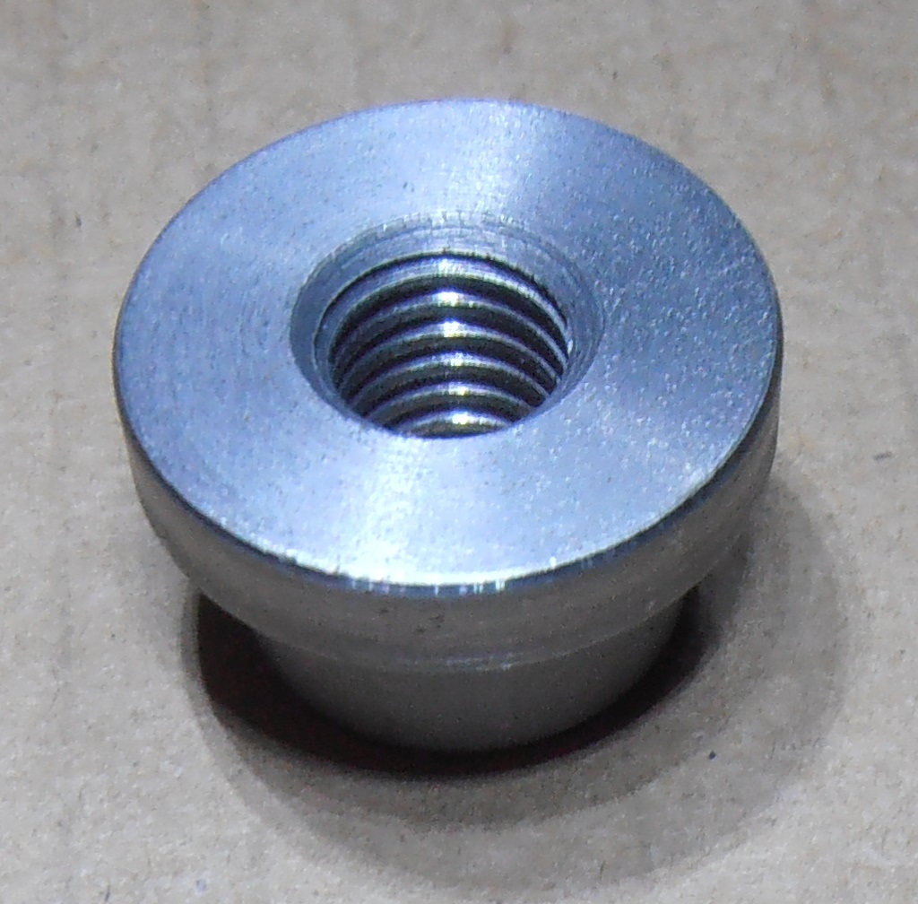 5/16-18 THREADED weld BUNGS 1018 Steel low Profile.