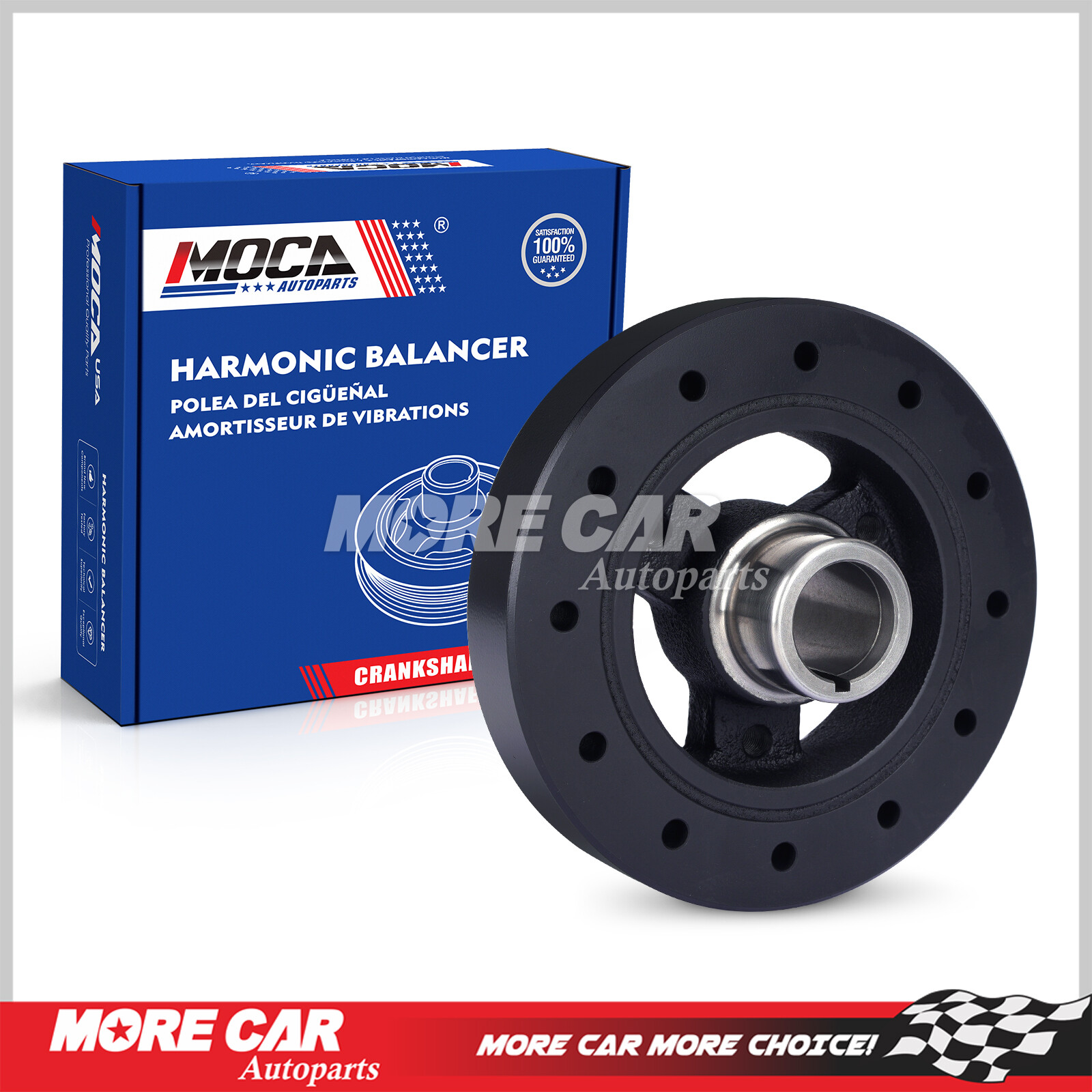 Engine Harmonic Balancer for 1969-1998 Chevrolet GMC Pontiac Oldsmobile 5.0 5.7L