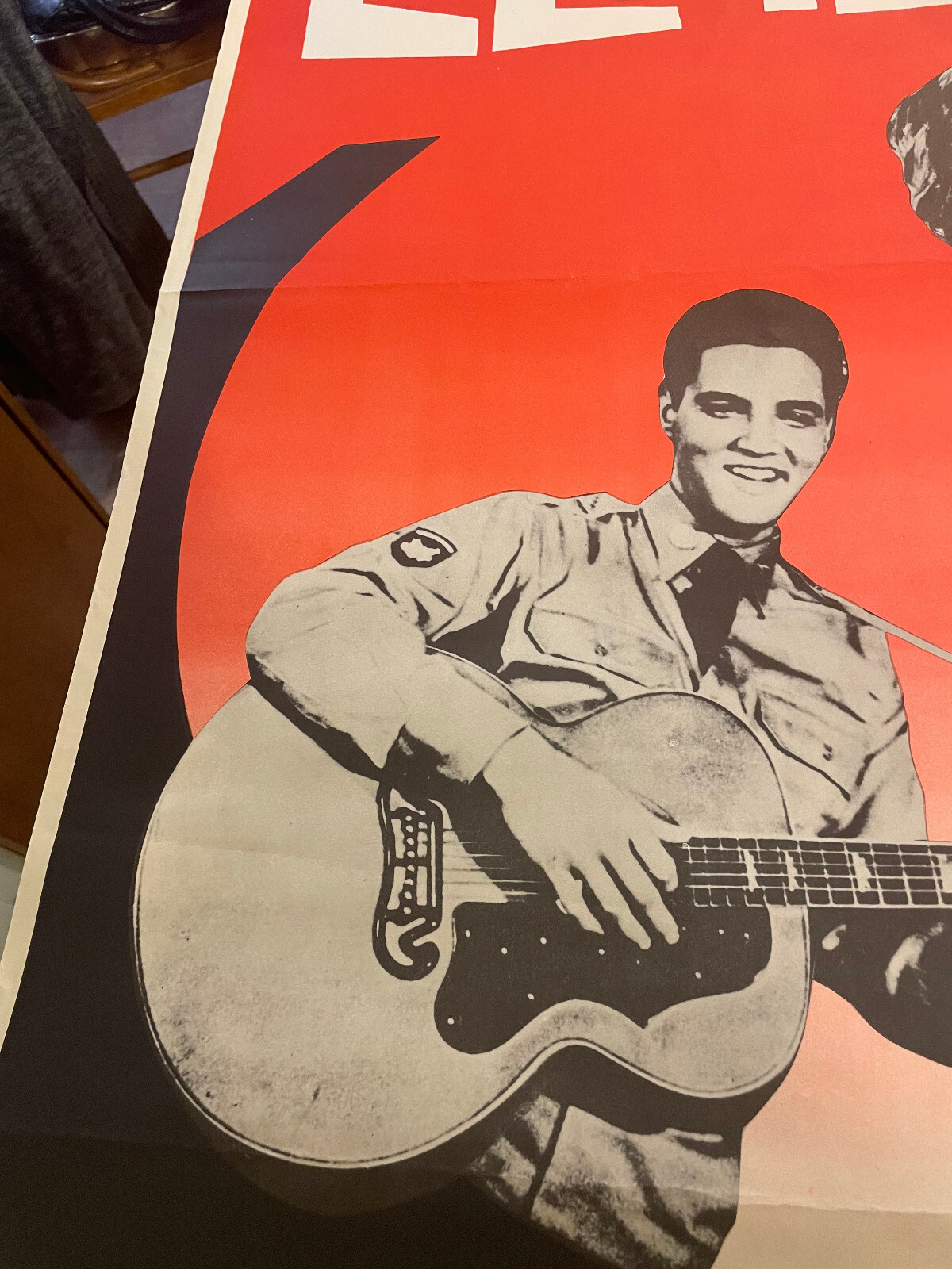 Original Elvis Presley G.I. Blues Movie Poster Swedish 1960