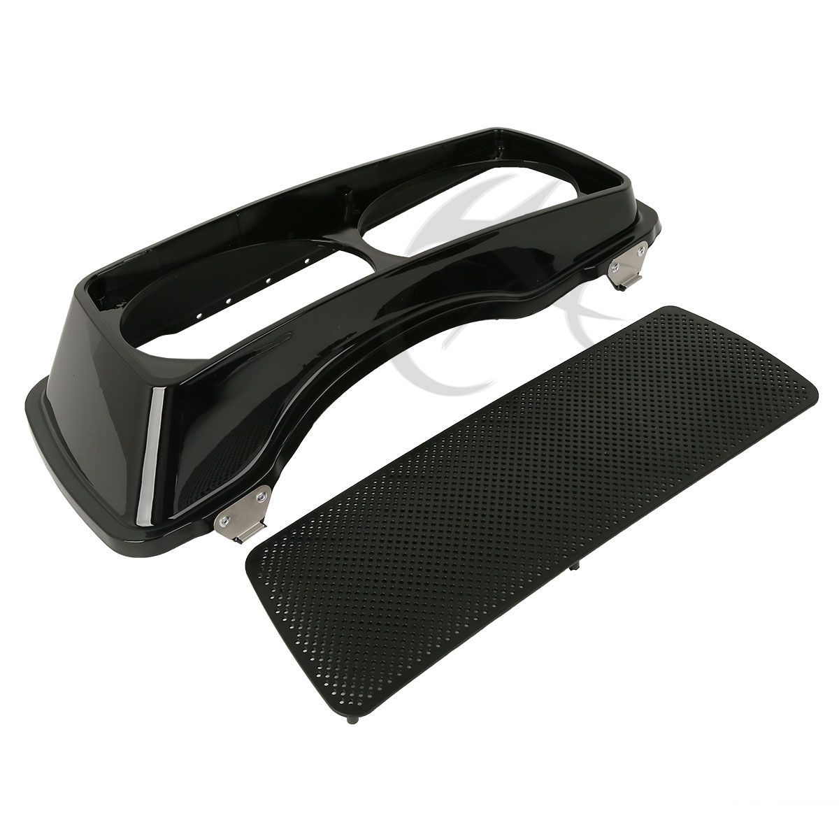 Dual 6x9 Saddlebag Speaker Lids Fit For Harley-Davidson Touring Models 1993-2013