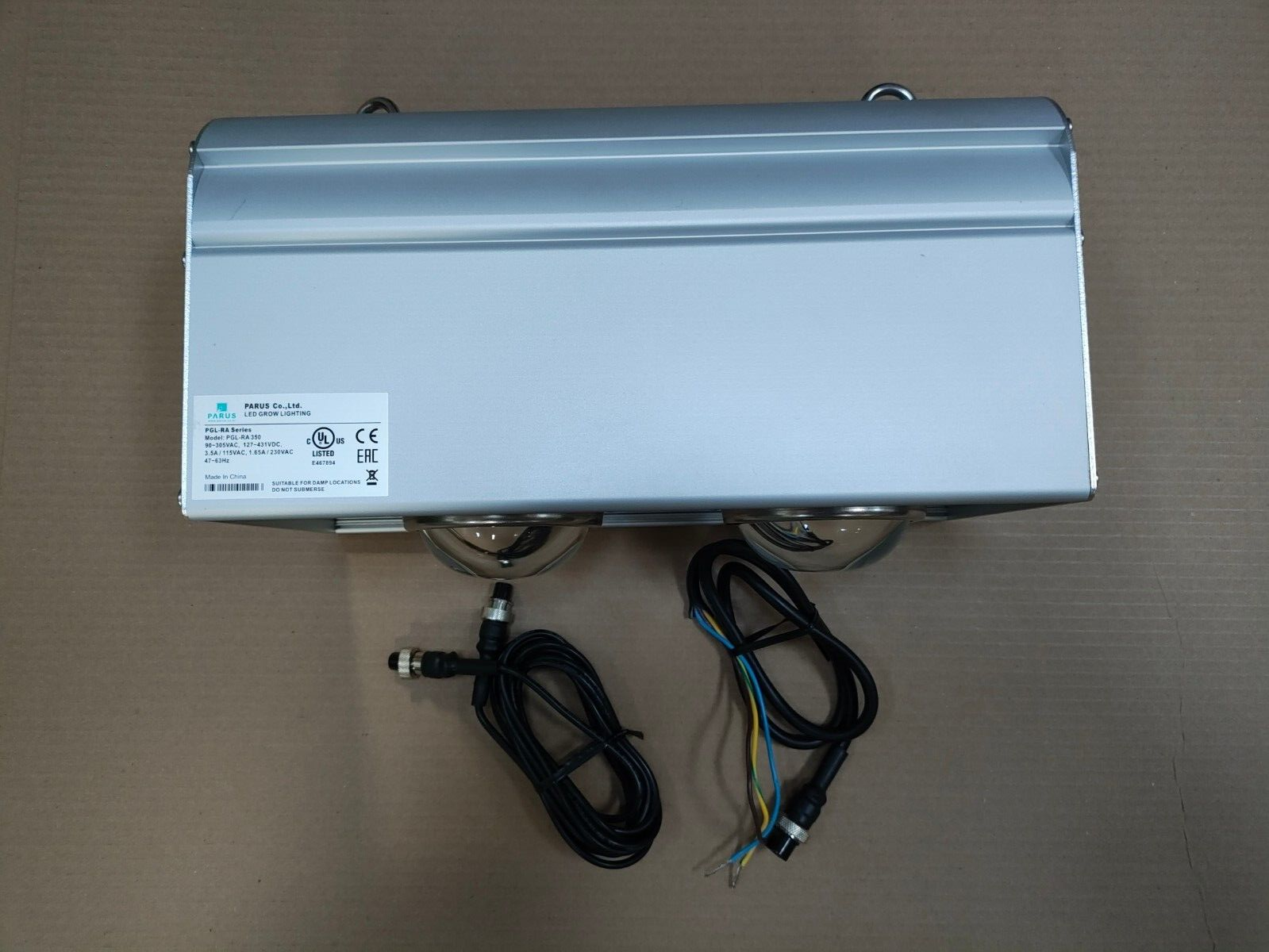 Parus PGL-RA350 AC RBS LED Greenhouse Active Cooling Top Grow Light RBC RBW RBF