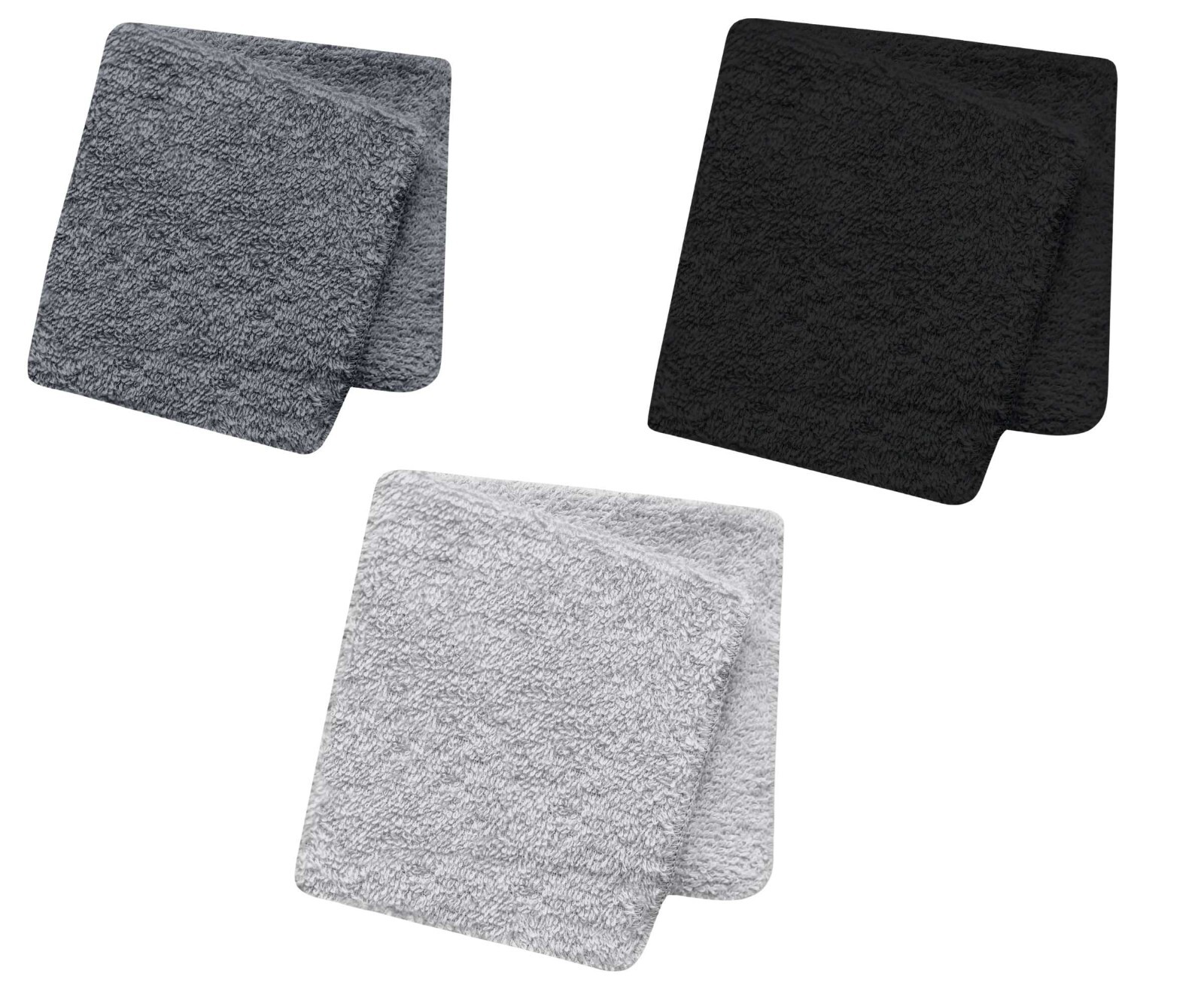 100% Cotton Wash Cloths 11x11” – Soft Reusable Towels – Pack of 6/12/18