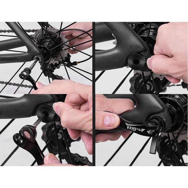 ROCKBROS Carbon Fiber Bicycle Kickstand Antiskid Quick Release Bike Foot Stand