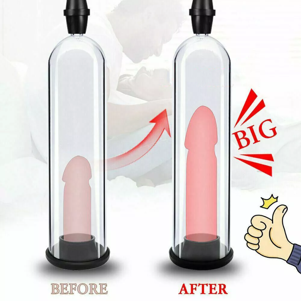Penis Pump Vacuum Big Dick Stretcher Enlarger Enhancement Sex Toys for Men Adult