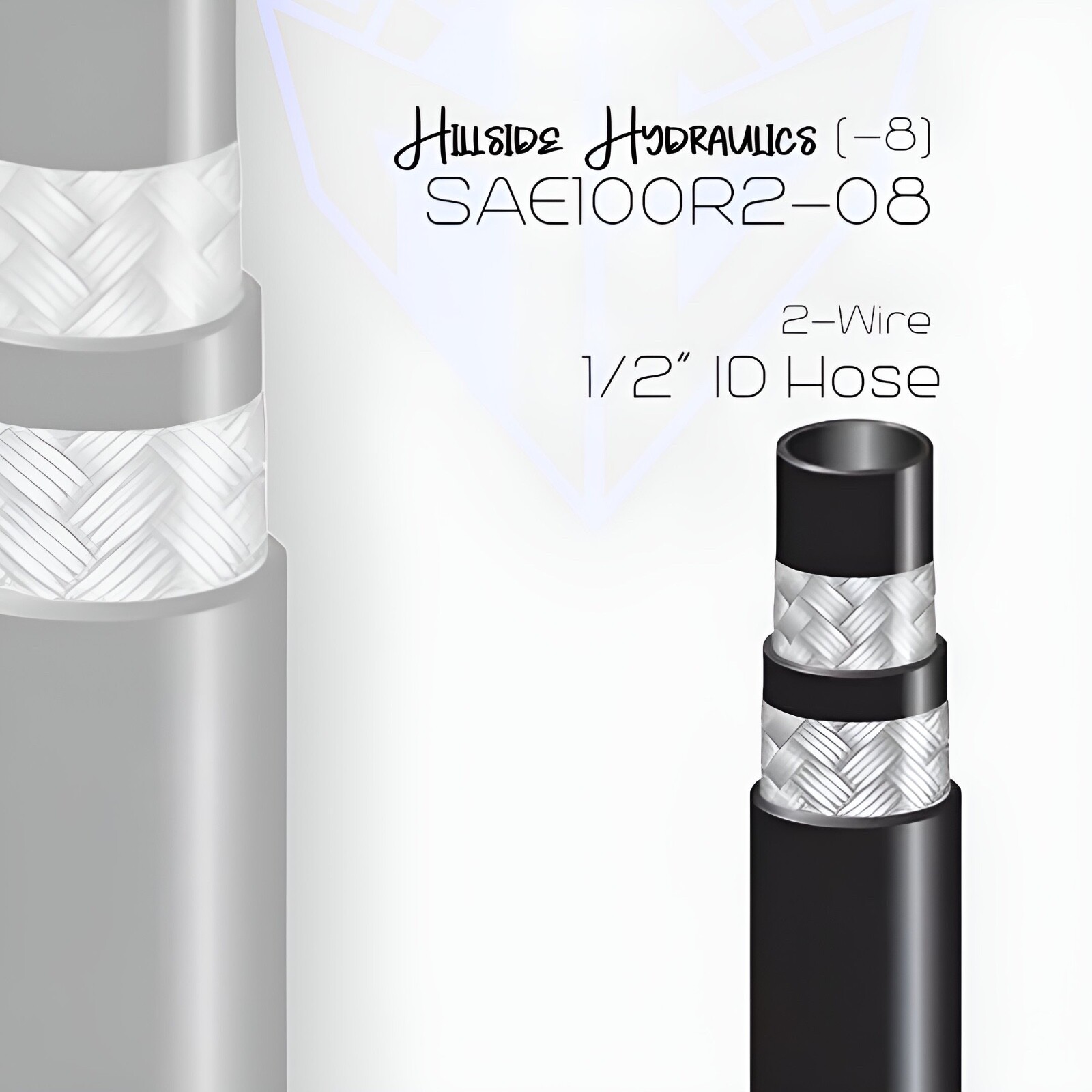 1/2" Hydraulic Hose Assembly with 5/8 FEMALE JIC 37° Ends, #10 JIC (7/8-14)