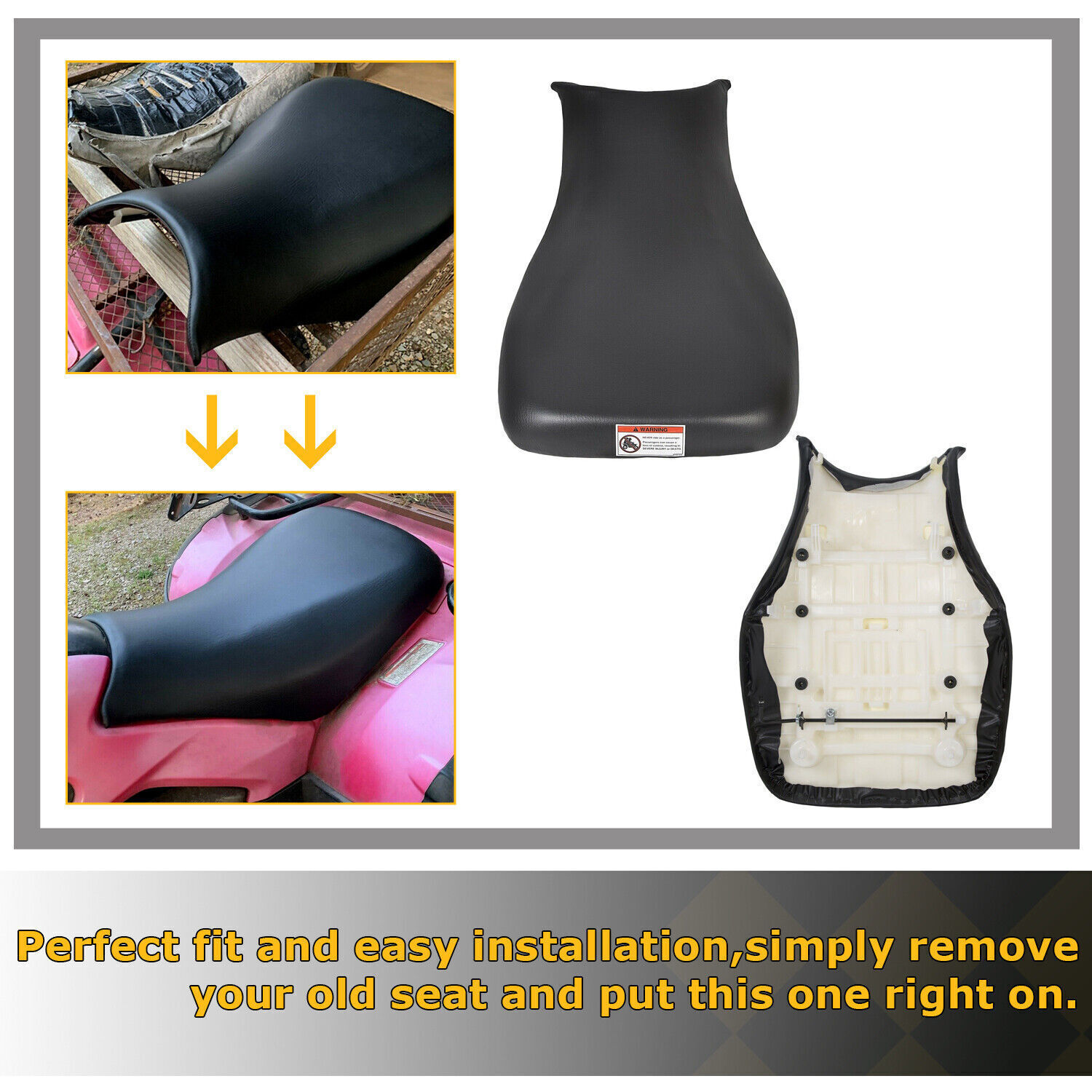 Complete Seat For Honda Foreman Rubicon 500 TRX FA FPA 4x4 2005-2008 09 2011-14