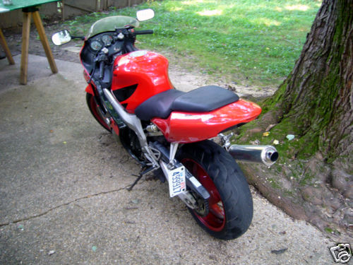 Honda CBR 600 License plate side mount bracket f4 f4i f3 f2 Fender eliminator