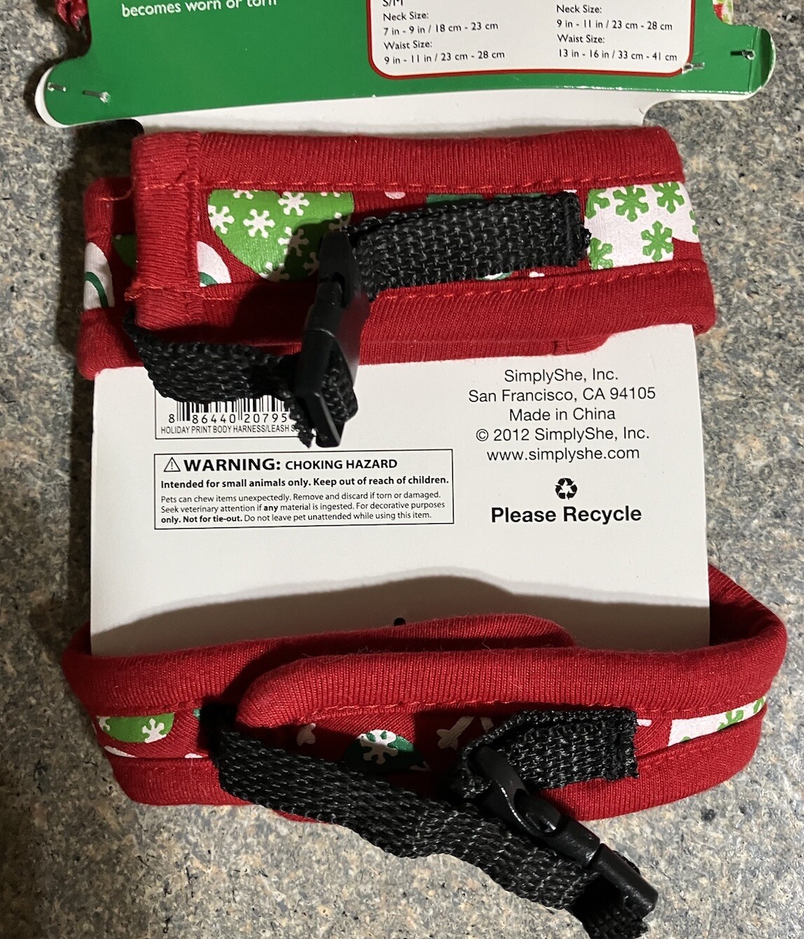 Life's Fur-Tastic BODY HARNESS & LEASH ~ S/M ~ For Ferrets, Guinea Pig, Rabbits