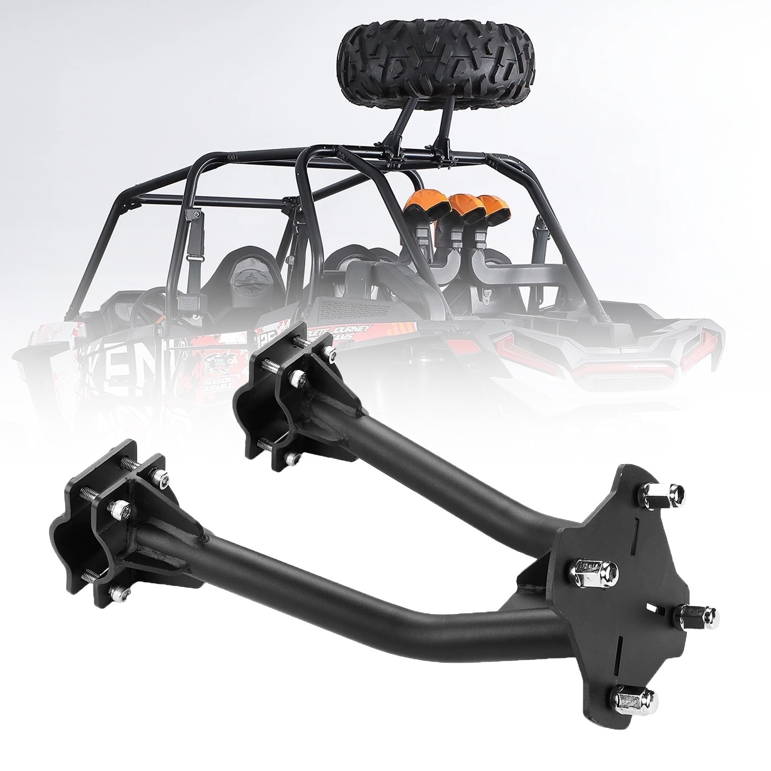 Spare Tire Carrier Mount Rack Bracket for RZR PRO XP 570 800 1000 Turbo 900 S