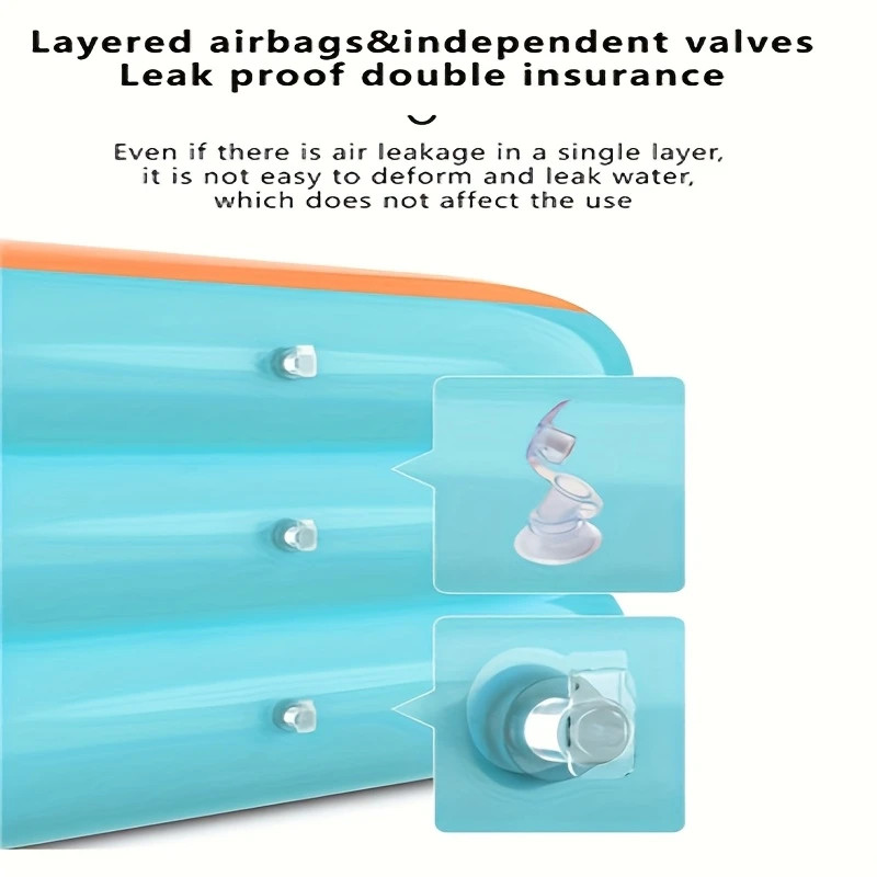 102"x63"x22" Extra Large Family Inflatable Swimming Pool for Kids Adults Pools