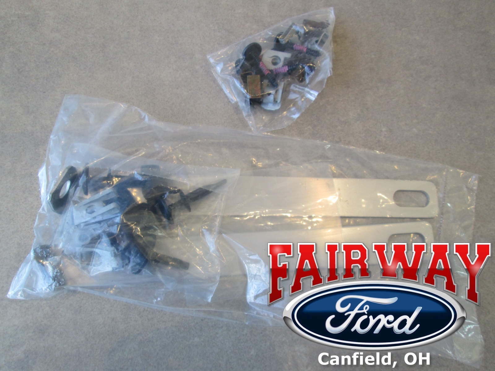 23 thru 25 Super Duty F-250 F-350 OEM Ford Molded Splash Guard Mud Flap Set 4-pc