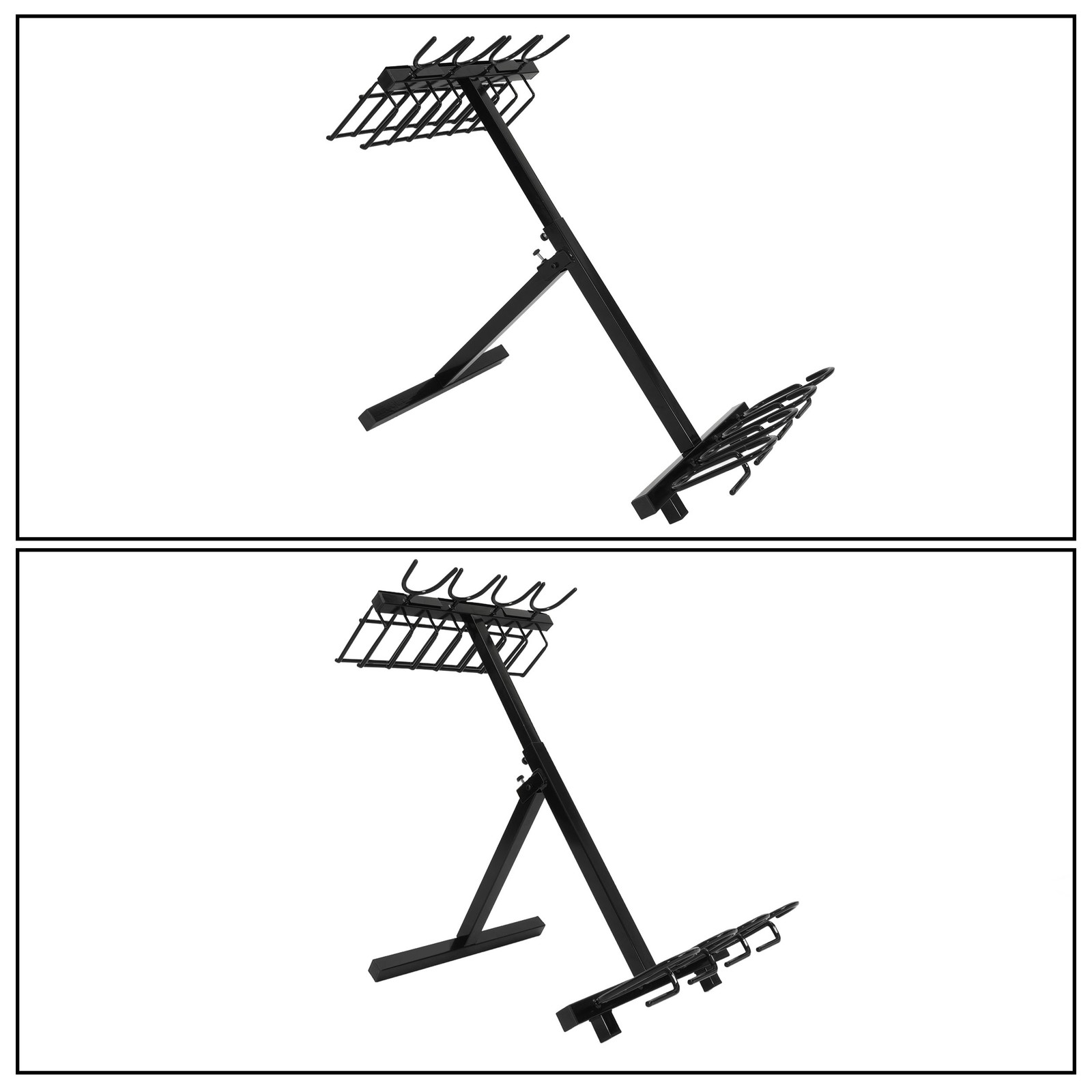 Portable Gun Rack Folding Rifle Rack Outdoor Shotgun Carbine Shooting Hunting