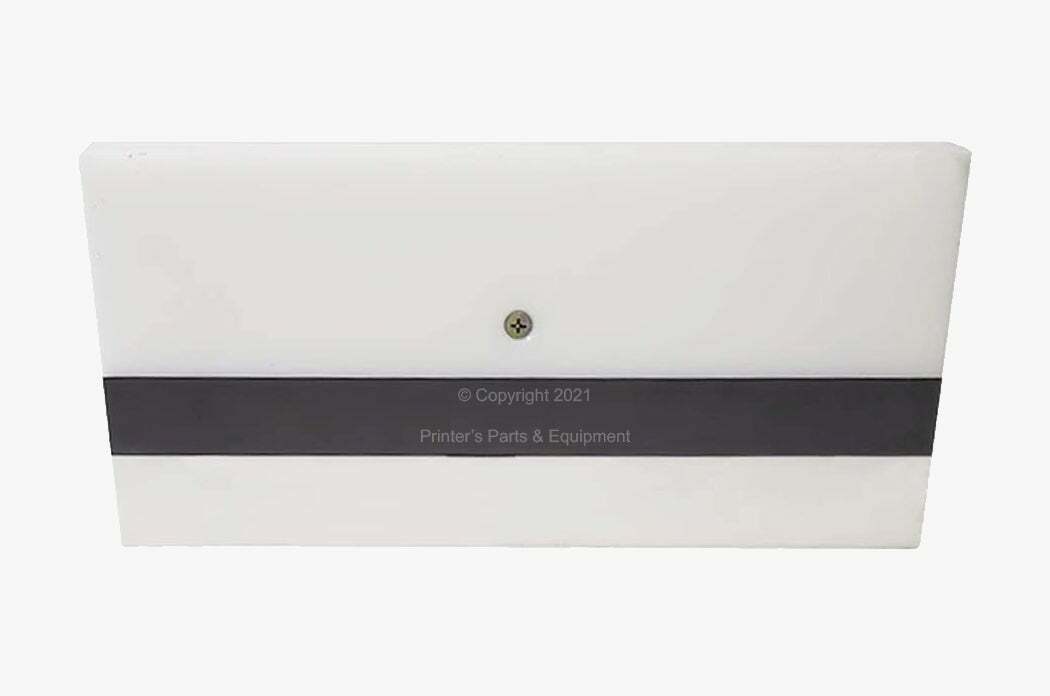 Standard 10 inch White Jogger Block 4 inch High 4x10 Paper Cutter Jogging Block