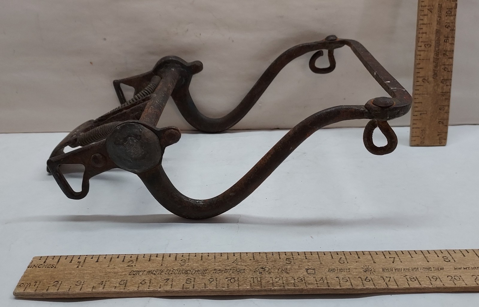 Western Cowboy SPADE HORSE BIT - HOME MADE - AS IS - listing #226267