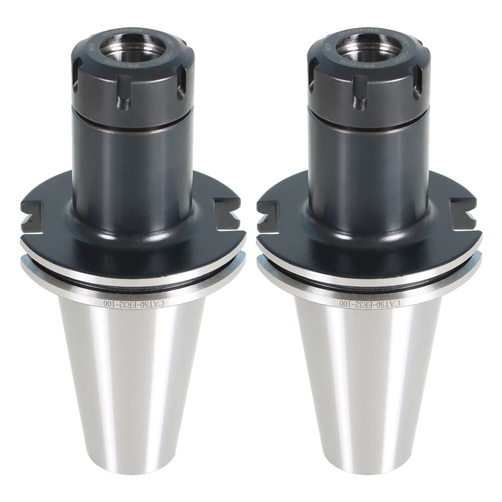 4 PCS CAT50-ER32 COLLET CHUCK 4" Gage Length---4 CHUCKS NEW Tool Holder Set