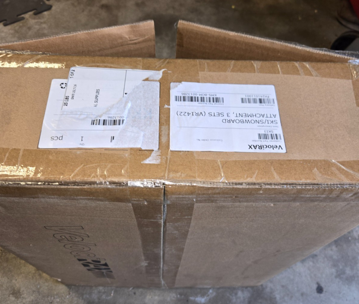 VelociRAX SkiRax attachments