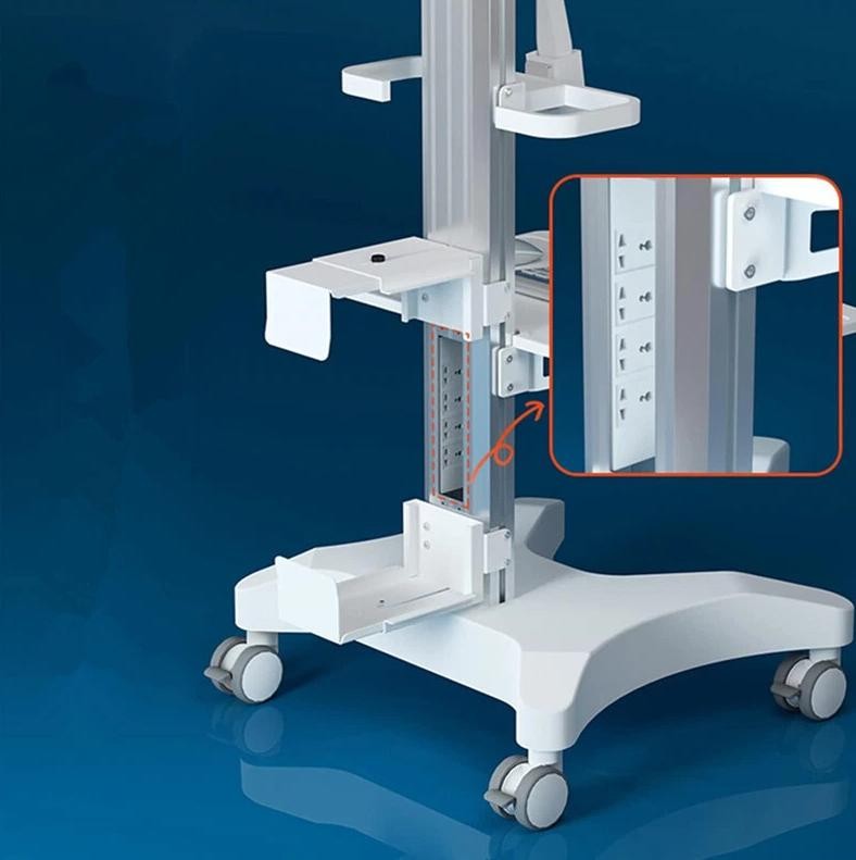 Medical Dental Scanner Mobile Cart Intraoral Scanner Trolley Tool Cart 110V