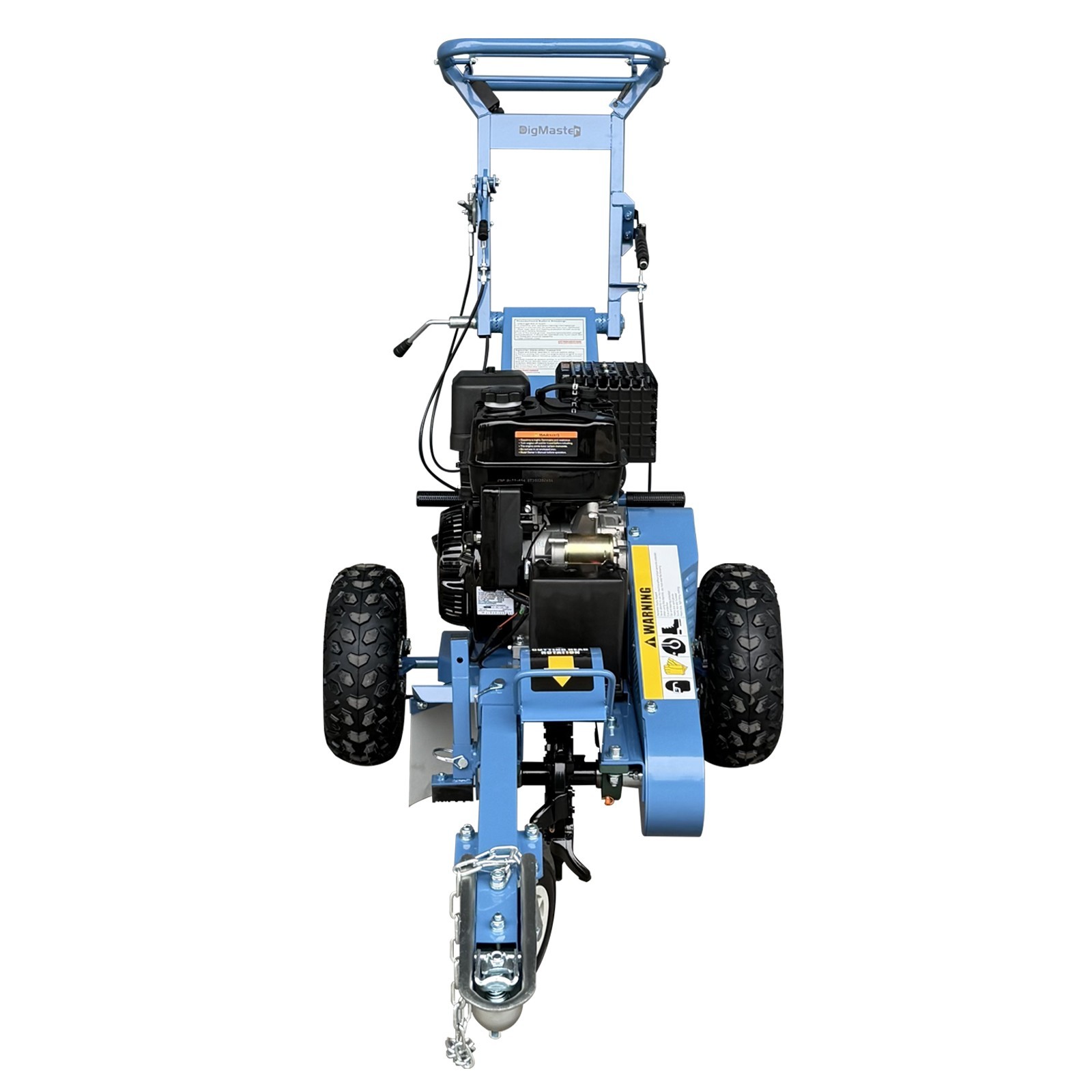 Stump Grinder 15HP 420cc Walk-behind, Electrec Start, 15 Cut Height/10 Cut Depth