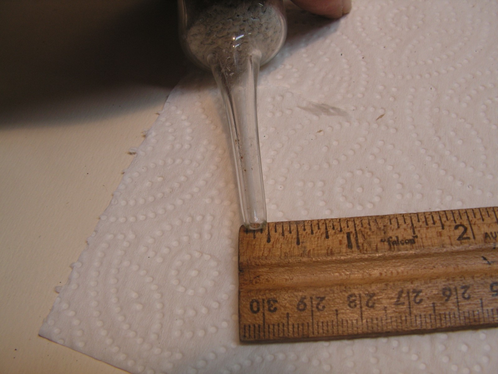 Vintage Glass Syringe Antique P J McElroy Surgeon Medical Apothecary Unused?