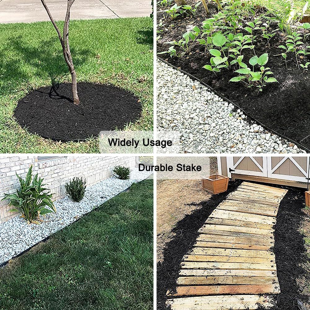 30 Pcs Spiral Landscape Anchoring Spikes 8 Inch Landscaping Fabric Edging Stakes