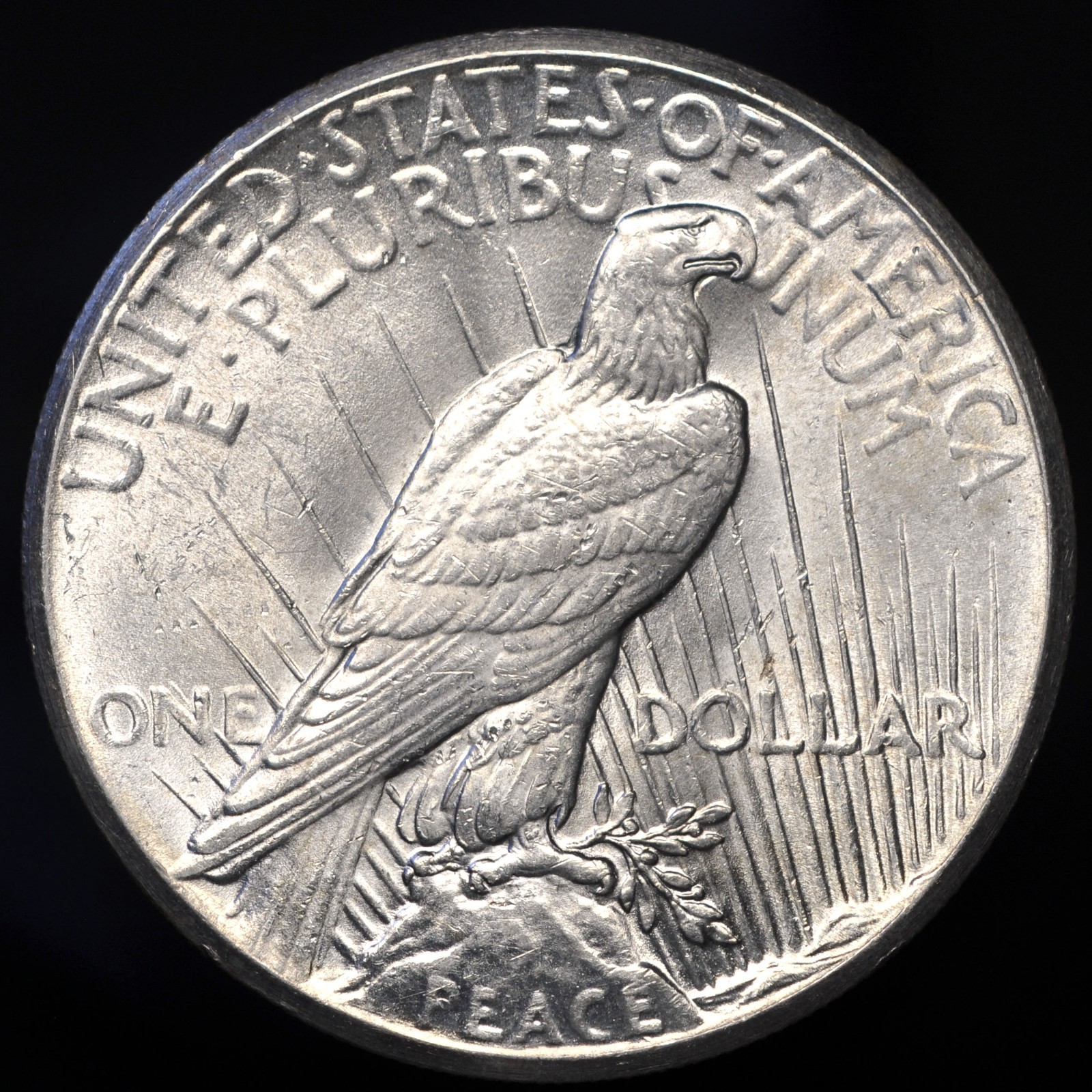 1927-P Peace Silver Dollar -- Choice BU Uncirculated