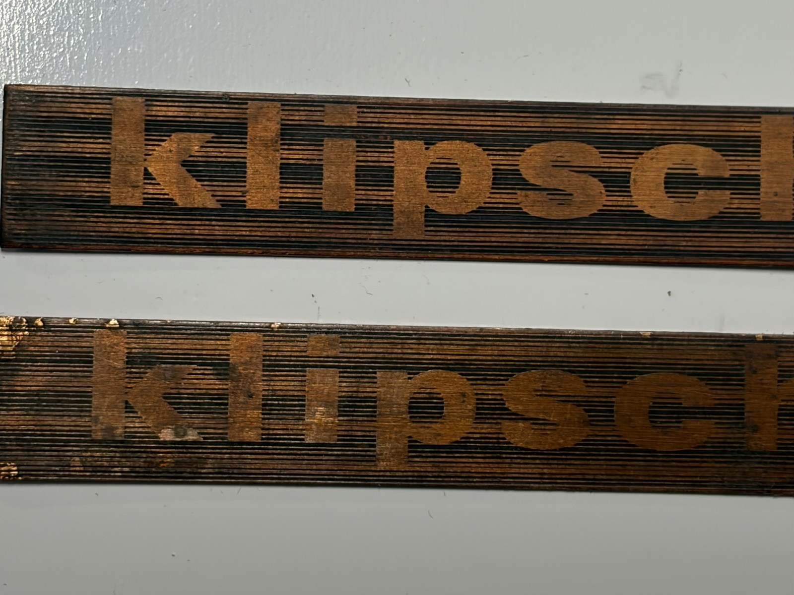 Vintage  Klipsch Speaker Badges Logos Plaque