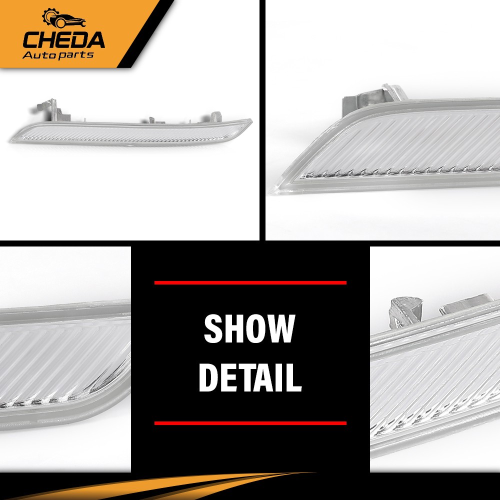 2PCS Front Bumper Reflector Side Marker Lights Fit For 08-14 BMW X6 E71 E72 X5M