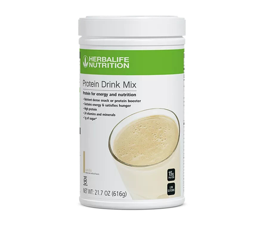 Herbalife Protein Drink Mix -Vanilla, 616g  From USA