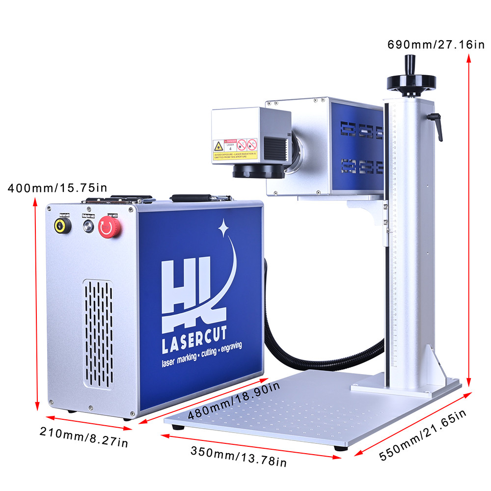 CRD 35W CO2 Galvo RF Laser Marking Machine Laser Marker Engraver Ornament