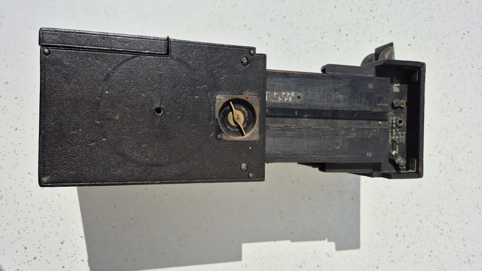 Newman & Guardia Universal Pattern B Box camera Richard Keene Derbyshire