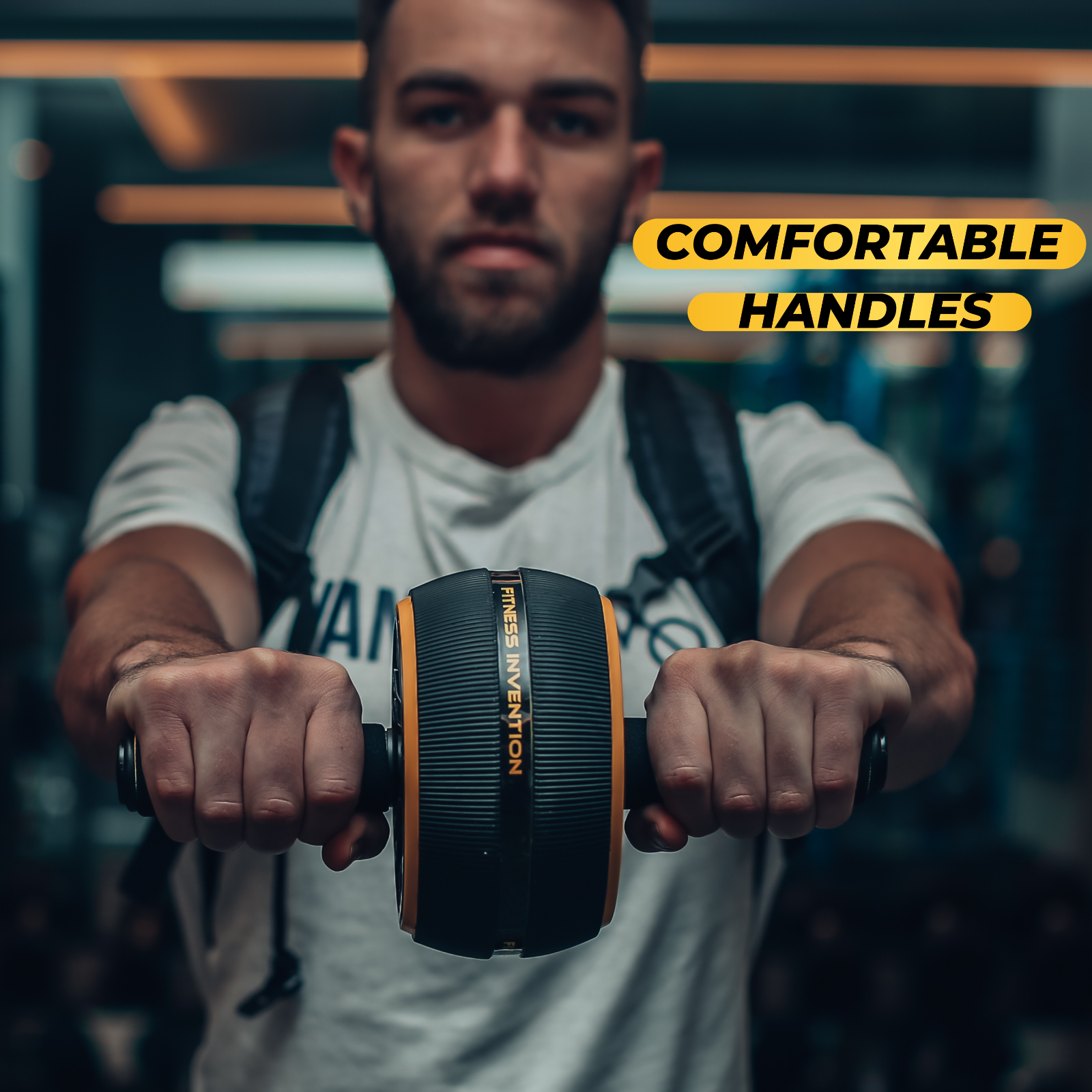 Ab Roller Wheel - Ab Wheel Roller - Ab Workout Equipment - Home Gym Equipment