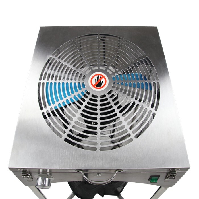 18" TableTop Stand Motor Driven Trimmer - Stainless - For Larger Jobs